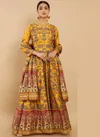 Kalishta 1001 To 1004 Silk Stylish Flaired Gown Catalog